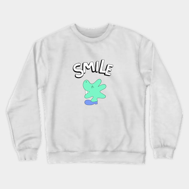 Smile Crewneck Sweatshirt by Jellied Feels